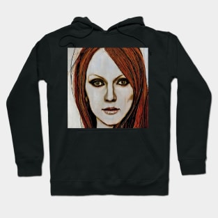 Face of Julianne Moore Hoodie